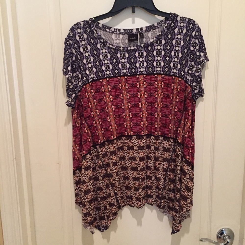 Rafaella Oversized Casual Top Size Medium